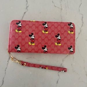 Brand New- Mickey Mouse Wallet/Wristlet